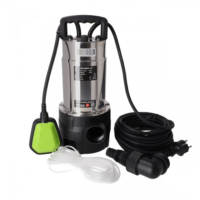 Nac waterpomp vuil 1000w spe100hi-l2