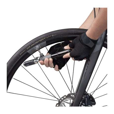 Topeak mini pomp hybrydowy rakieta hp mini czarna czarna