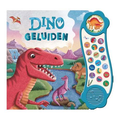 Rebo wydaje książkę Dźwięki dinozaurów - 18 dźwięków