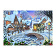 Puzzle wydawnictwa Rebo Zimowa wioska - 1000 elementów.