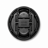 Matowa osłona obiektywu z gumką 43 mm m-6278