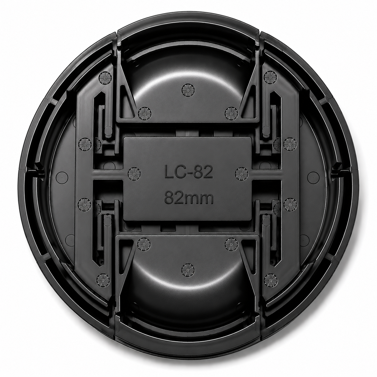 Matowa osłona obiektywu z gumką 82 mm m-6281
