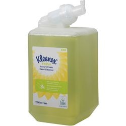 Kleenex luksusowe świeże plastikowe mydło do rąk 1l zielone opakowanie 6 sztuk