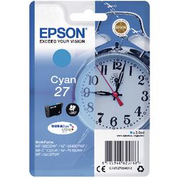 Wkład atramentowy epson c13t2701412 oryginalny błękitny