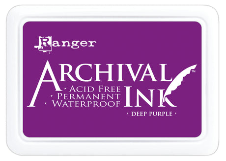 Ranger Ink Ranger • Archiwalny poduszeczka atramentowa w kolorze głębokiego fioletu