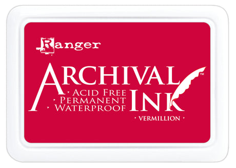 Ranger Ink Ranger • Archiwalny poduszeczka z atramentem cynobrowym