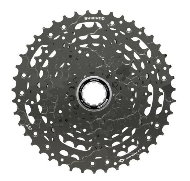 Kije kasetowe Shimano 10v 11-43t cs-lg400 czarne