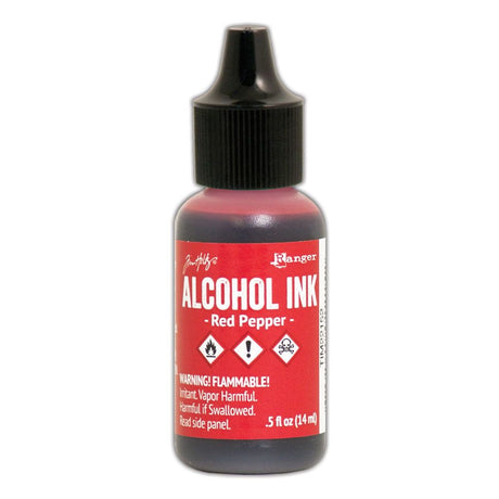 Ranger Ink Ranger • Tim Holtz Atrament Alkoholowy Czerwony Paprykowy 14ml