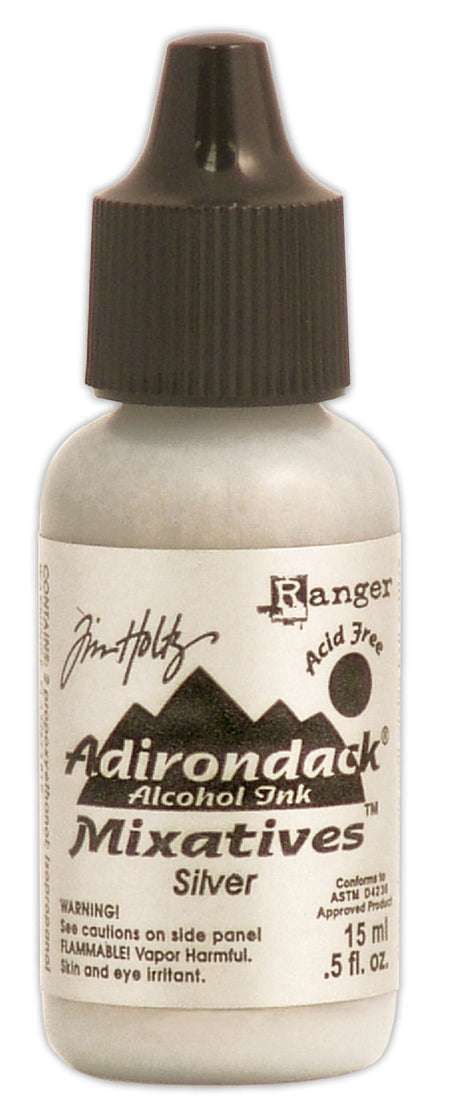 Ranger Ink Ranger • Tim Holtz Adirondack Mieszanki atramentów alkoholowych srebrny 15ml