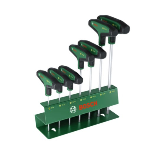 Bosch torx-toets ingesteld 9szt. type t