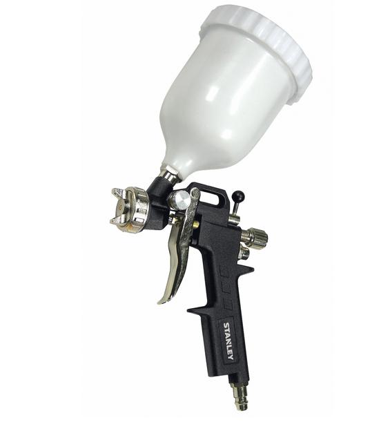 Stanley bovenspuitpistool 2,5mm 250 l min, 3,5 bar.