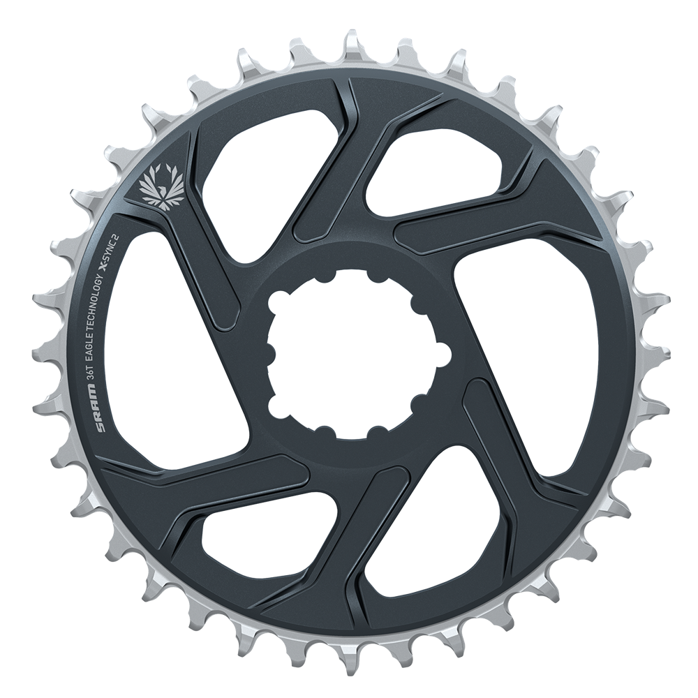 Zębatka Sram 36t x-sync eagle DM 3mm offset lunar polar grey