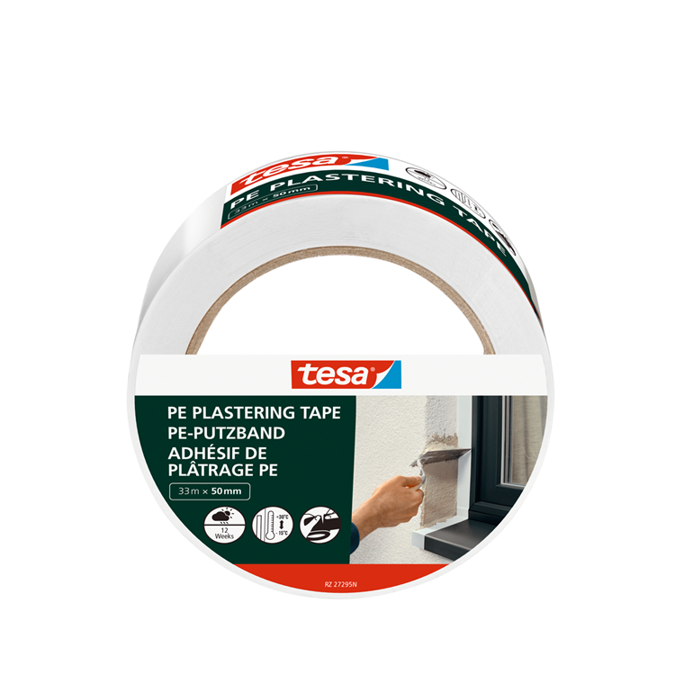 Tesa 1067558 - taśma maskująca, pe biała 33 metry 50 mm | 6 sztuk