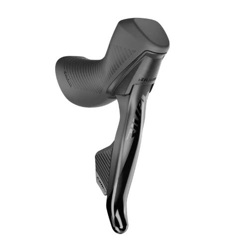 Dźwignia hamulca Sram z regulacją, oś rywala, tarcza z płaskim mocowaniem, lewa