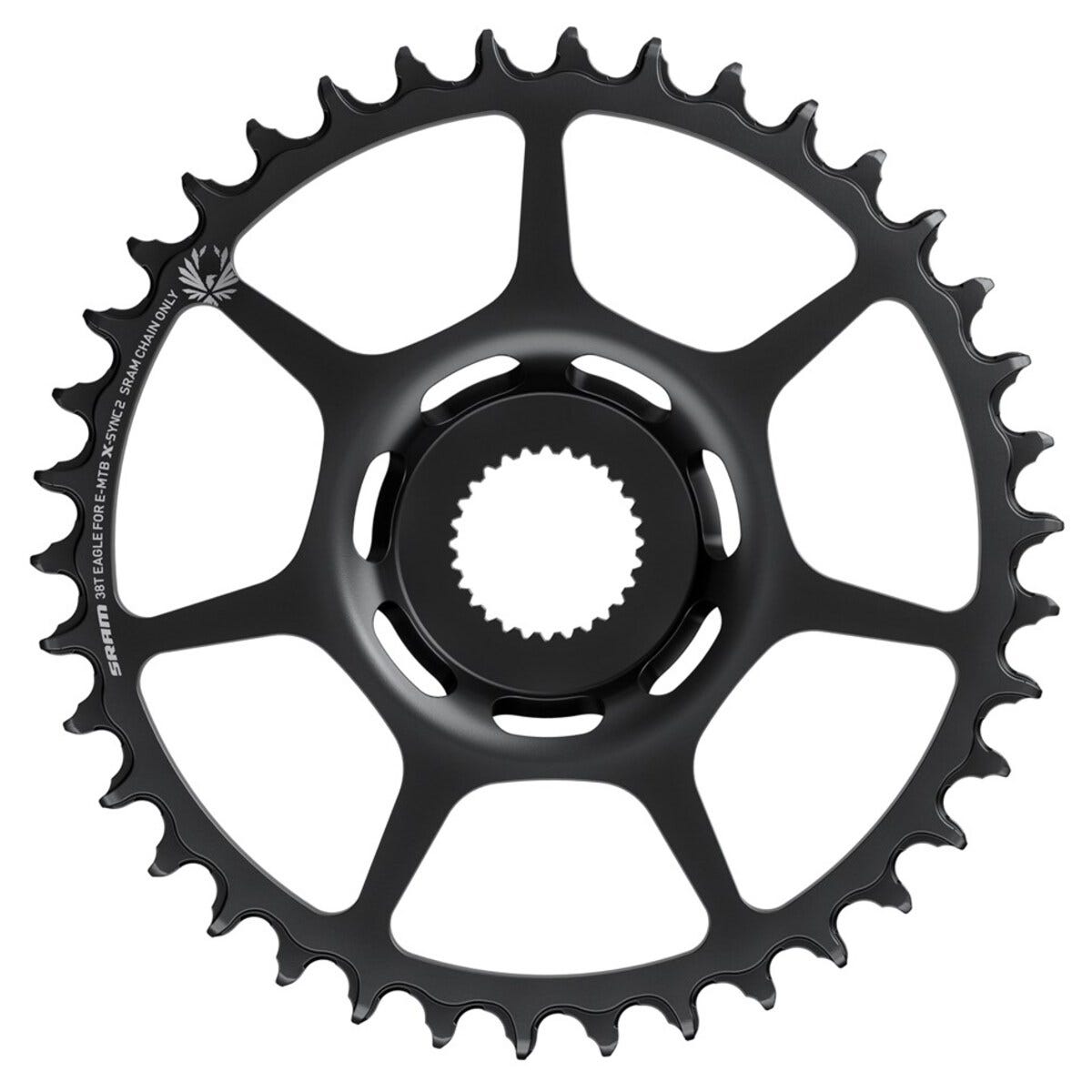 Tarcza Sram x-sync 2 eagle bosch gen2 38 zębów czarna boost