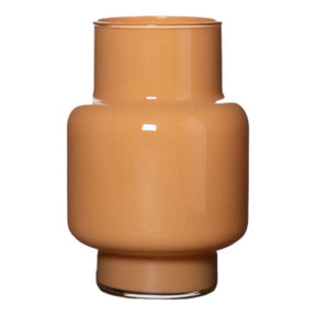 Wazon pien lity morelowy pomarańczowy wys. 25 gł. 17 cm