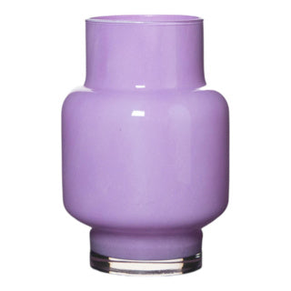 Wazon pien solidny lawendowy fioletowy h25 ś17 cm