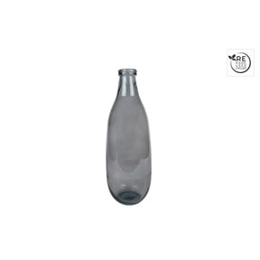 Vaas montana s grijs glas 15x15x40cm
