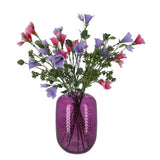 Wazon mali 28 cm fioletowy