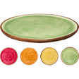 Onderbord mangohout dia 30cm 4 assortiment | 2 stuks