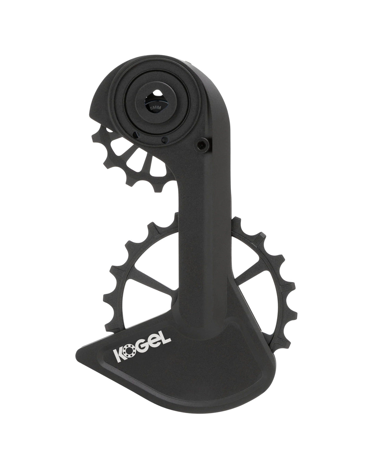 Klatka przerzutki Sram Ball oversize Kolossos Speed Red Axe Road w kolorze czarnym