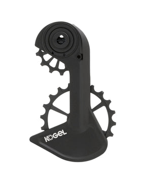Klatka przerzutki Sram Ball oversize Kolossos Speed Red Axe Road w kolorze czarnym