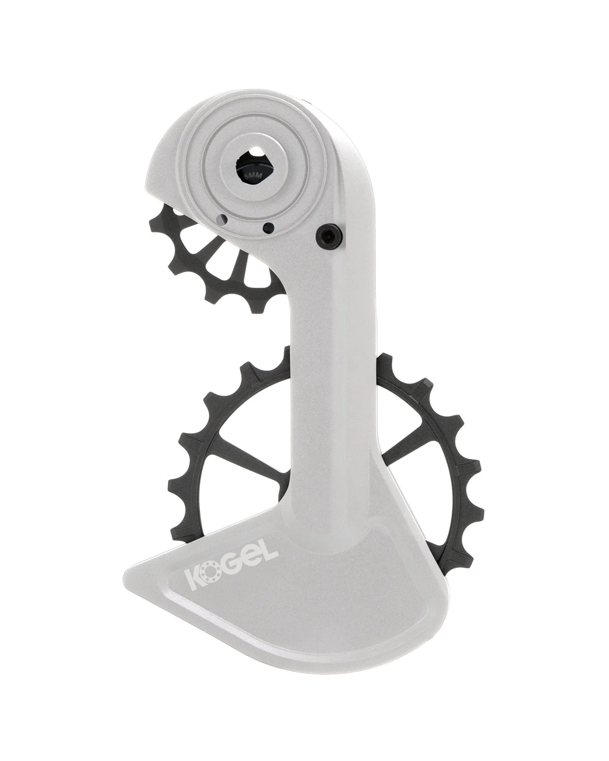 Klatka przerzutki Sram Ball oversize Kolossos Speed Red Axs Road Grey (surowa)