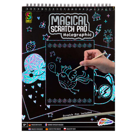 Magiczny blok zdrapek Grafix A4
