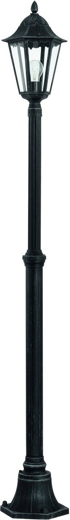Eglo navedo sokkellamp - staande lamp - buiten - e27 - 200 cm - zwart