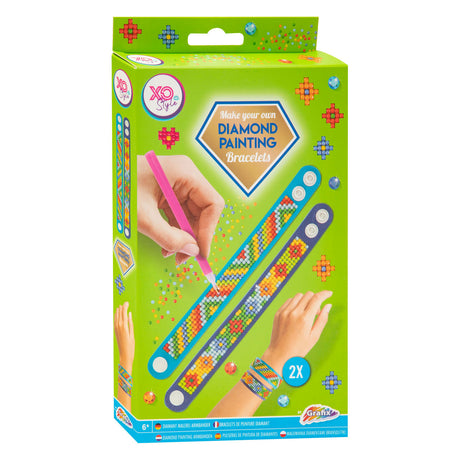 Bransoletki diamentowe Grafix, 2 szt.