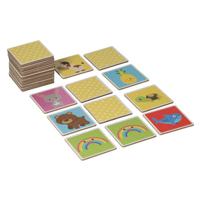 Jumbo Lobbes Memo Animals, 30 szt.