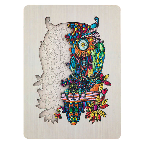 Kreatywna grupa rzemieślnicza Wooden Jigsaw Puzzle UIL, 133st.