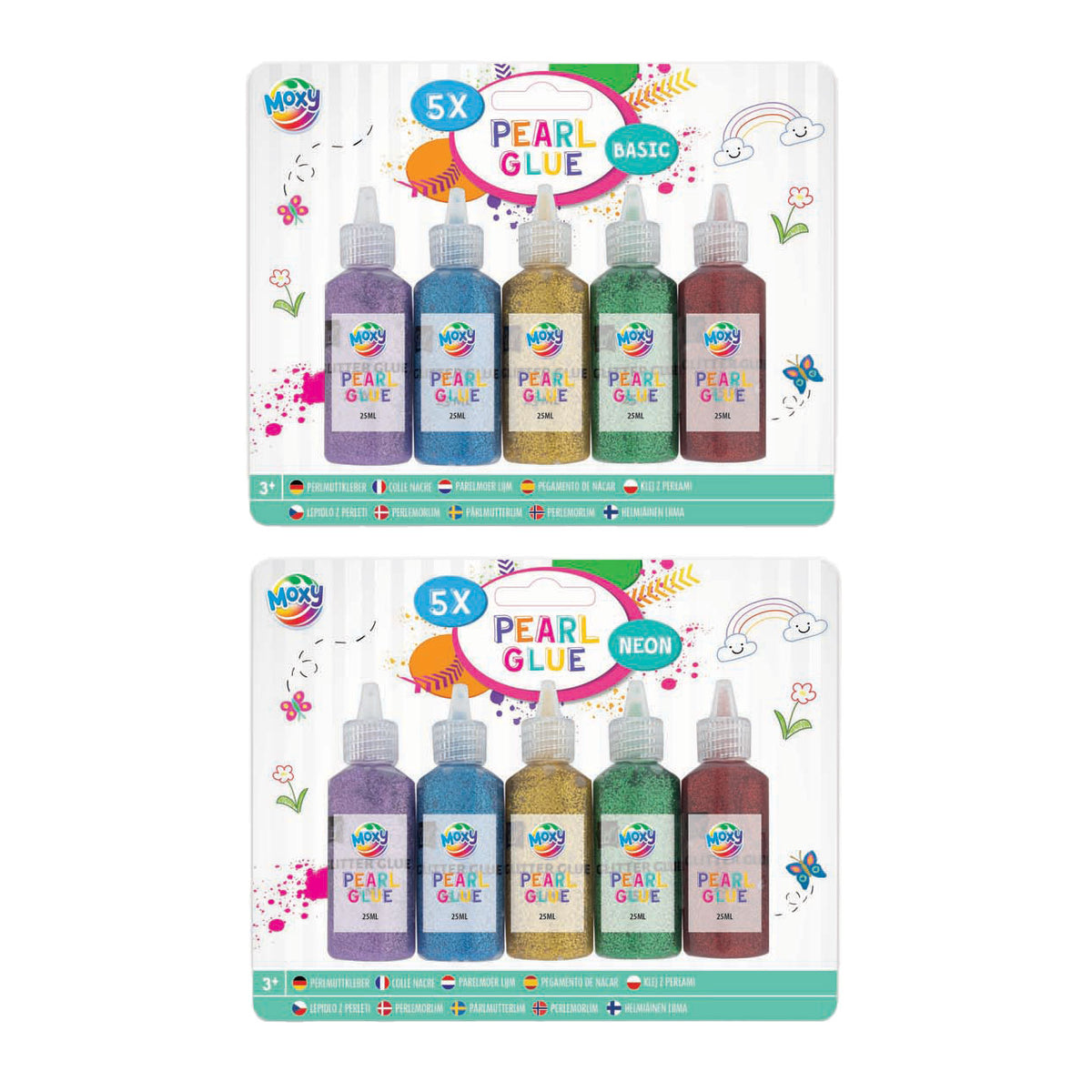Farba perłowa grupy kreatywnej rzemiosła, 5x25ml