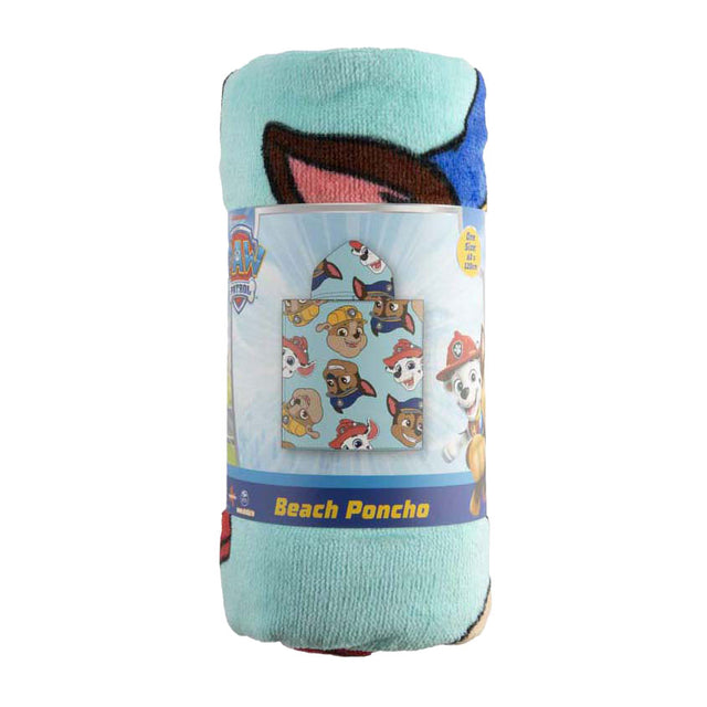 Creative craft group paw patrol strandponcho - 60x60cm