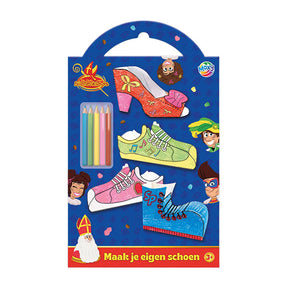Creative craft group club van sinterklaas maak je eigen schoen knutselset
