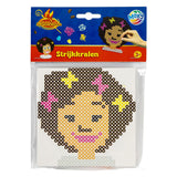 Creative craft group club van sinterklaas strijkkralen 15x15cm