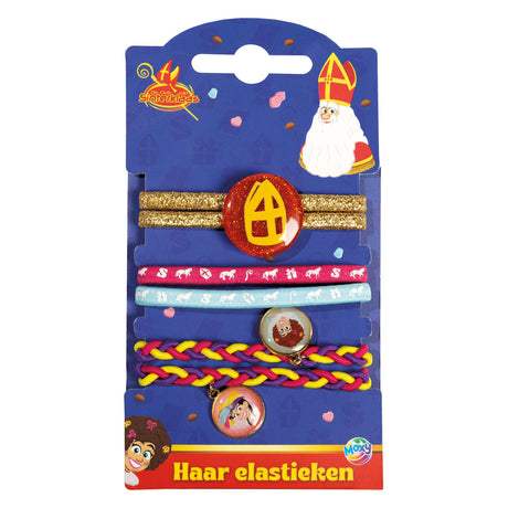 Creative craft group club van sinterklaas haaraccessoires - haarelastiekjes