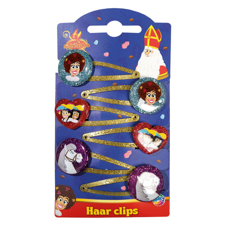 Creative craft group club van sinterklaas haaraccessoires - haarclips
