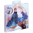 Moxy disney frozen poke art kaarten - anna en elsa jurken versieren - 3 kaarten - 6 kleuren stof - incl. tool - 17,5 x 13 cm - peuter speelgoed - knutselen - voor meisjes en jongens - vanaf 3 jaar - totum