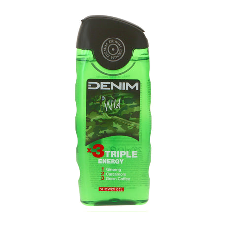 Denimowy dziki żel pod prysznic 250ml nowy design