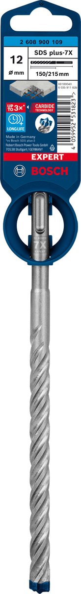 Wiertarka udarowa Bosch expert sds plus-7x 12 x 150 x 215 mm