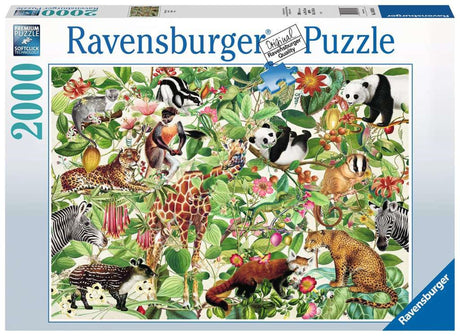 Puzzle Ravensburger dżungla 2000 elementów