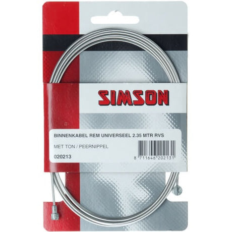 Kabel wewnętrzny REM 2250 mm Srebrne stali nierdzewne