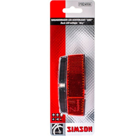 Simson Hub Dynamo Bagage Hodeer Tylne Light Airy