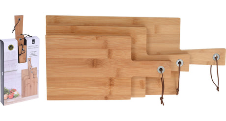 Doskonałe 3-częściowy zestaw do trawy Housewareware Bamboo