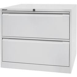 Szafa na dokumenty bisley df2645 jasnoszara 2 szuflady