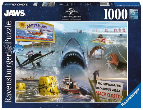 Puzzle Ravensburger szczęki - układanka - 1000 elementów