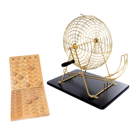 Metalowy bęben do bingo lotto Longfield