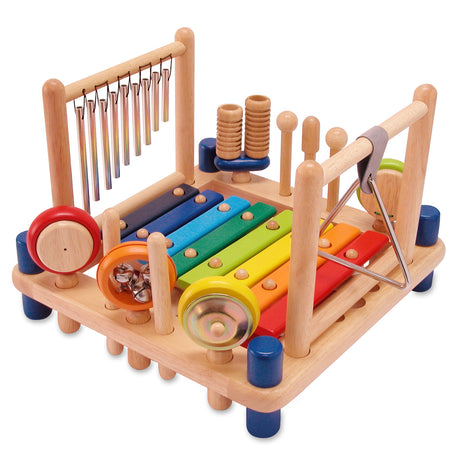 Centrum muzyczne z 10 instrumentami