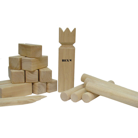 Bex kubb oryginalne drewno kauczukowe